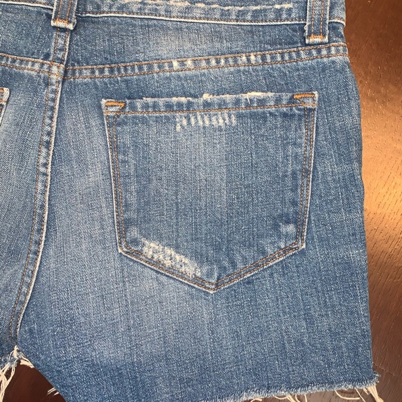 J BRAND high rise blue denim shorts - Picture 8 of 8